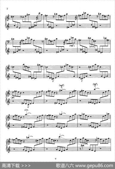 NotebookfYoungPeopleOp·59（为青少年而作的钢琴曲集·1）|康斯坦汀诺维奇·谢德林