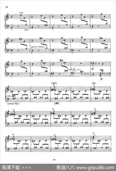 NotebookfYoungPeopleOp·59（为青少年而作的钢琴曲集·13）|康斯坦汀诺维奇·谢德林