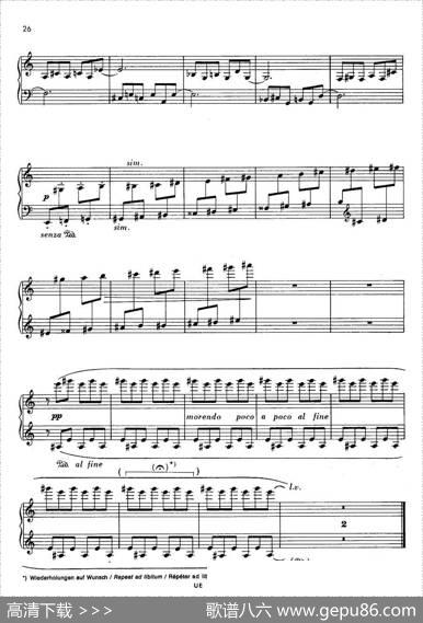 NotebookfYoungPeopleOp·59（为青少年而作的钢琴曲集·13）|康斯坦汀诺维奇·谢德林
