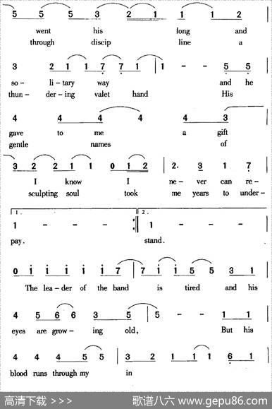 LeaderOfTheBand乐队主管|DanFogelberg