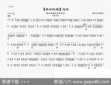[上党梆子]但不知梁兄身在何方（《英台抗婚》选段）|冯来生