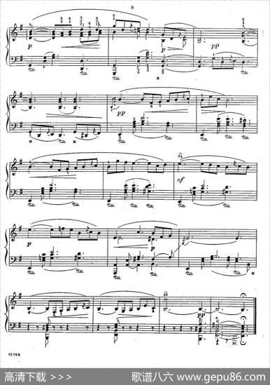 AlbumftheYoungOp·62（4·船歌Barcarolle，e小调）|泽维尔·沙温卡