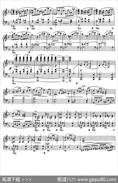 PianoSonatainFMajOp·12（F大调钢琴奏鸣曲·第一乐章）|简·西贝柳斯
