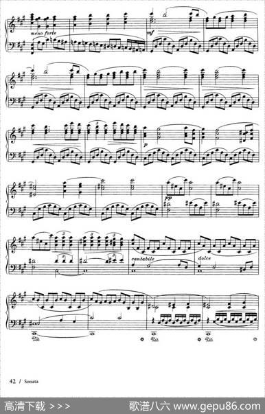 PianoSonatainFMajOp·12（F大调钢琴奏鸣曲·第一乐章）|简·西贝柳斯