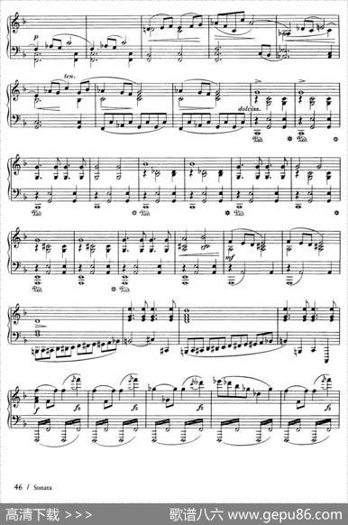 PianoSonatainFMajOp·12（F大调钢琴奏鸣曲·第一乐章）|简·西贝柳斯