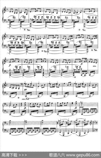 PianoSonatainFMajOp·12（F大调钢琴奏鸣曲·第三乐章）|简·西贝柳斯