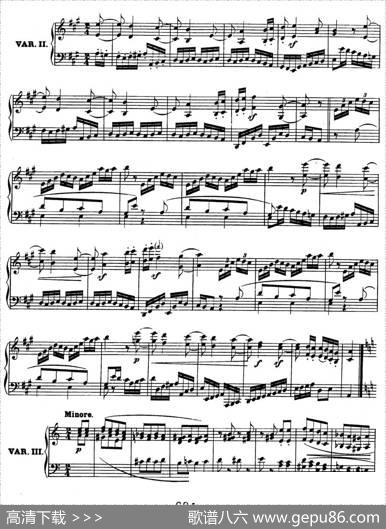12VariationsonaDancebyWrantizkyWoO71（伍拉尼茨基舞曲主题变奏曲）|路德维希·冯·贝多芬