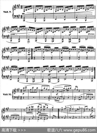 12VariationsonaDancebyWrantizkyWoO71（伍拉尼茨基舞曲主题变奏曲）|路德维希·冯·贝多芬