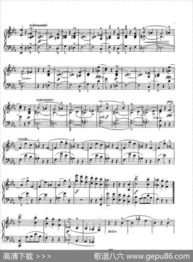 ScherzoineflatMinOp·4（降e小调谐谑曲）|约翰内斯·勃拉姆斯