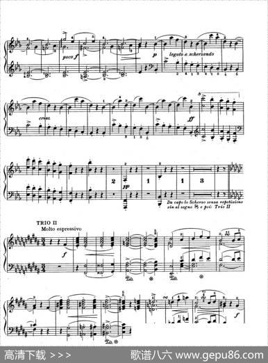ScherzoineflatMinOp·4（降e小调谐谑曲）|约翰内斯·勃拉姆斯