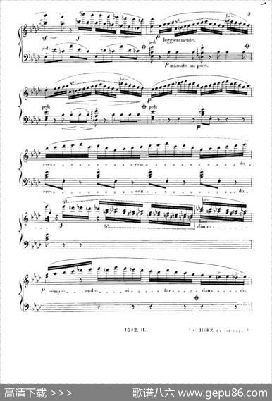 3NocturnesCaractéristiquesOp·45（3首个性夜曲·1）|亨利·赫尔茨