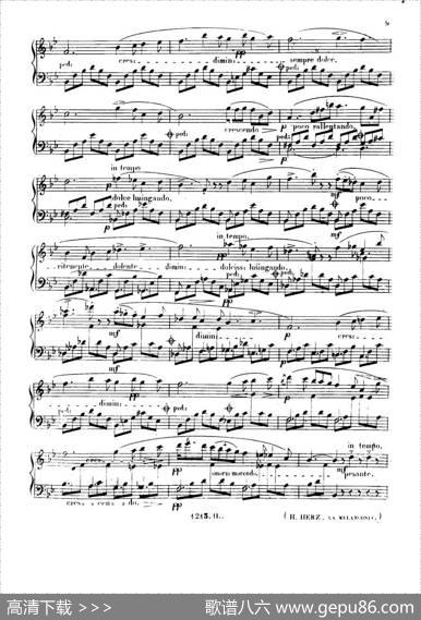 3NocturnesCaractéristiquesOp·45（3首个性夜曲·2）|亨利·赫尔茨