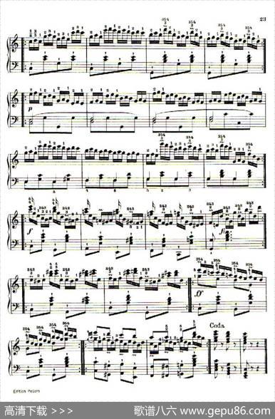 SchooloftheVirtuosoOp.365（60首钢琴高级练习曲·8）|卡尔·车尔尼
