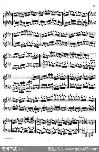 SchooloftheVirtuosoOp.365（60首钢琴高级练习曲·13）|卡尔·车尔尼