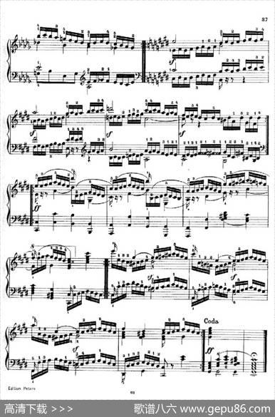 SchooloftheVirtuosoOp.365（60首钢琴高级练习曲·14）|卡尔·车尔尼