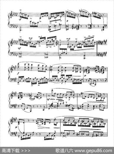 福雷13首船歌：BarcarolleNo·5inF-sharpmin,Op·66|加布里埃尔·福雷