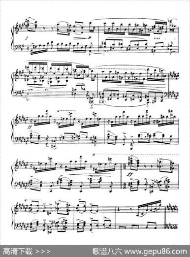 福雷13首船歌：BarcarolleNo·5inF-sharpmin,Op·66|加布里埃尔·福雷