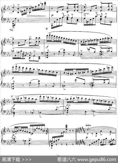 福雷13首船歌：BarcarolleNo·6inE-flat,Op·70|加布里埃尔·福雷