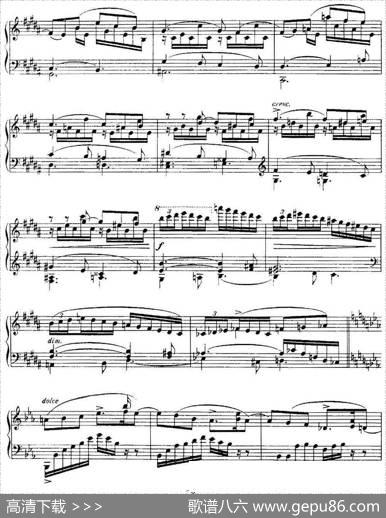 福雷13首船歌：BarcarolleNo·6inE-flat,Op·70|加布里埃尔·福雷