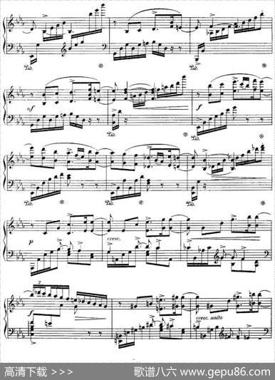 福雷13首船歌：BarcarolleNo·6inE-flat,Op·70|加布里埃尔·福雷