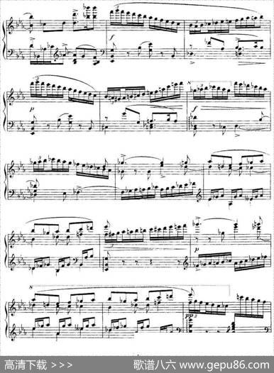 福雷13首船歌：BarcarolleNo·6inE-flat,Op·70|加布里埃尔·福雷