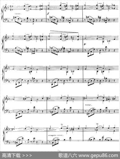 福雷13首船歌：BarcarolleNo·7inDmin,Op·90|加布里埃尔·福雷