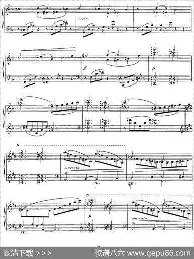 福雷13首船歌：BarcarolleNo·7inDmin,Op·90|加布里埃尔·福雷