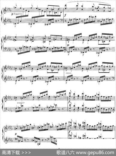 福雷13首船歌：BarcarolleNo·8inD-flat,Op·96|加布里埃尔·福雷