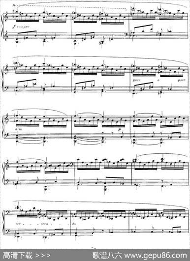 福雷13首船歌：BarcarolleNo·10inAmin,Op·104,No·2|加布里埃尔·福雷