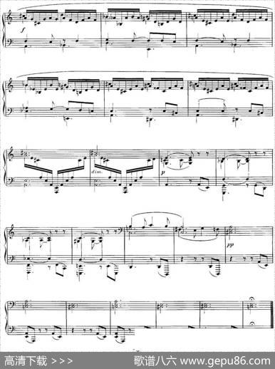 福雷13首船歌：BarcarolleNo·10inAmin,Op·104,No·2|加布里埃尔·福雷