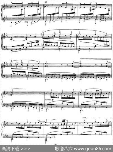 福雷13首船歌：BarcarolleNo·12inE-flatOp·106bis|加布里埃尔·福雷