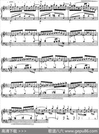 福雷13首船歌：BarcarolleNo·12inE-flatOp·106bis|加布里埃尔·福雷