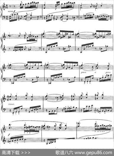 福雷13首船歌：BarcarolleNo·13inC,Op·116|加布里埃尔·福雷