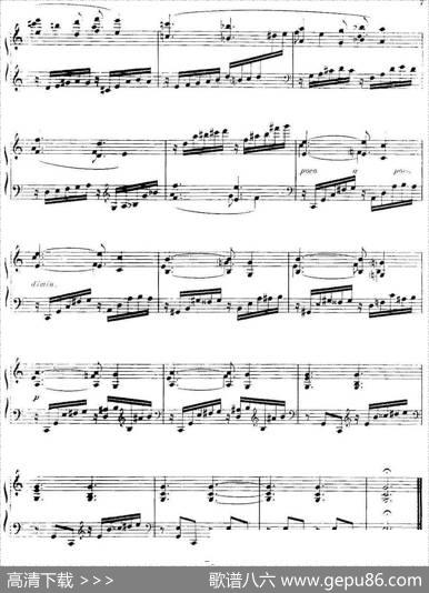 福雷13首船歌：BarcarolleNo·13inC,Op·116|加布里埃尔·福雷