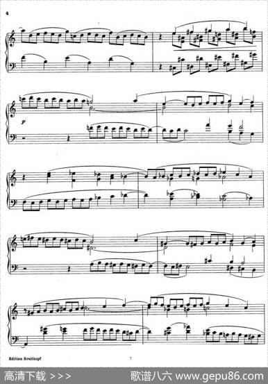 4LyricPiecesOp·74（4首抒情小品·1）|简·西贝柳斯