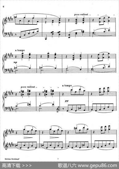 4LyricPiecesOp·74（4首抒情小品·4）|简·西贝柳斯