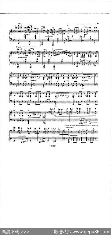 DieHunnenschlachtS·105-SoloPiano（匈奴之战·钢琴独奏版）|弗兰茨·李斯特
