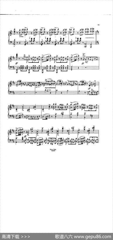 DieHunnenschlachtS·105-SoloPiano（匈奴之战·钢琴独奏版）|弗兰茨·李斯特