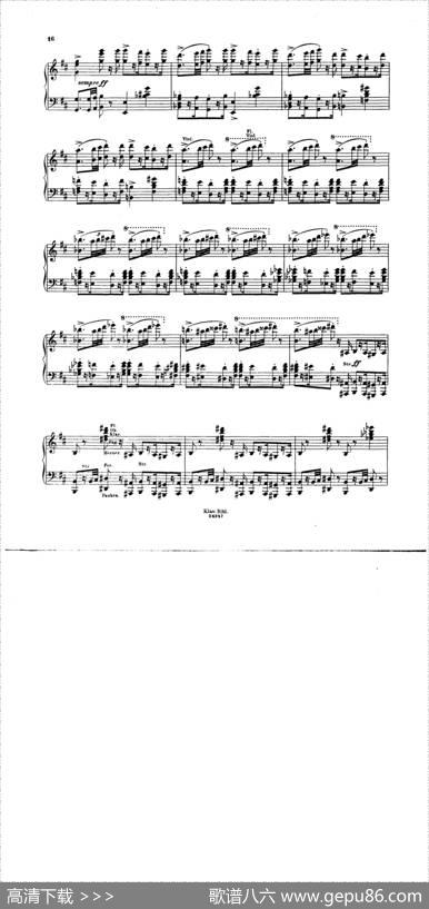DieHunnenschlachtS·105-SoloPiano（匈奴之战·钢琴独奏版）|弗兰茨·李斯特