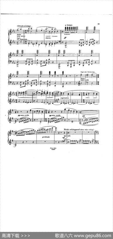 DieHunnenschlachtS·105-SoloPiano（匈奴之战·钢琴独奏版）|弗兰茨·李斯特