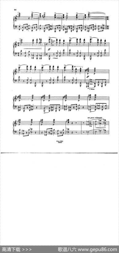 DieHunnenschlachtS·105-SoloPiano（匈奴之战·钢琴独奏版）|弗兰茨·李斯特