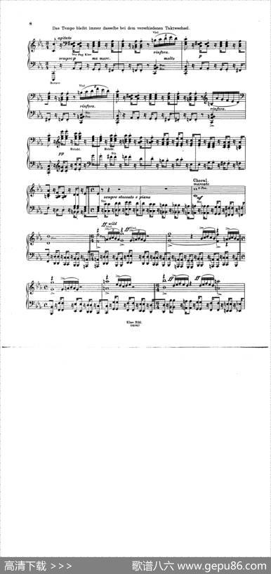DieHunnenschlachtS·105-SoloPiano（匈奴之战·钢琴独奏版）|弗兰茨·李斯特