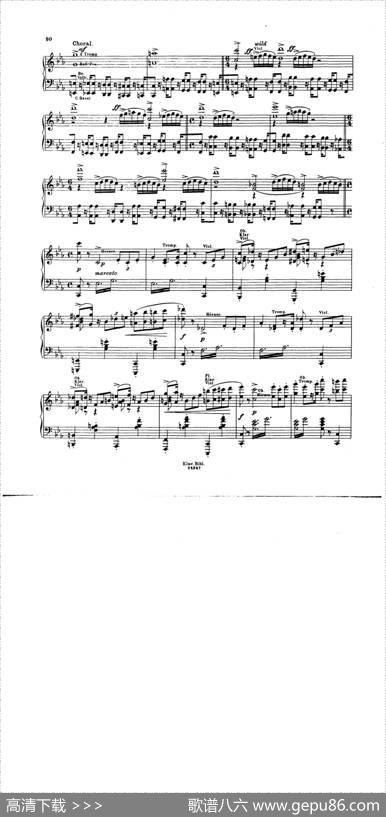 DieHunnenschlachtS·105-SoloPiano（匈奴之战·钢琴独奏版）|弗兰茨·李斯特