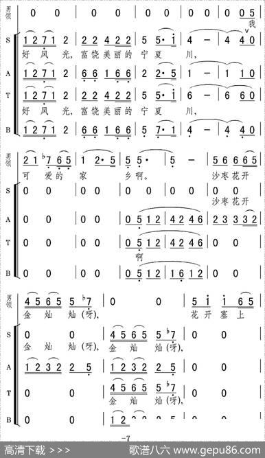 富饶美丽的宁夏川（音乐电视片《宁夏好风光》插曲） - 张弛|郝振明、张弛曲刘阳生编合唱