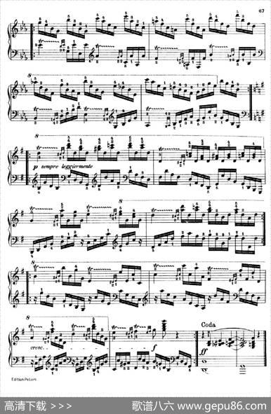 SchooloftheVirtuosoOp.365（60首钢琴高级练习曲·27）|卡尔·车尔尼