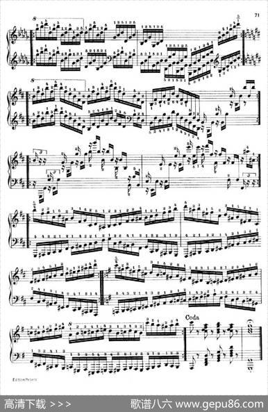 SchooloftheVirtuosoOp.365（60首钢琴高级练习曲·29）|卡尔·车尔尼