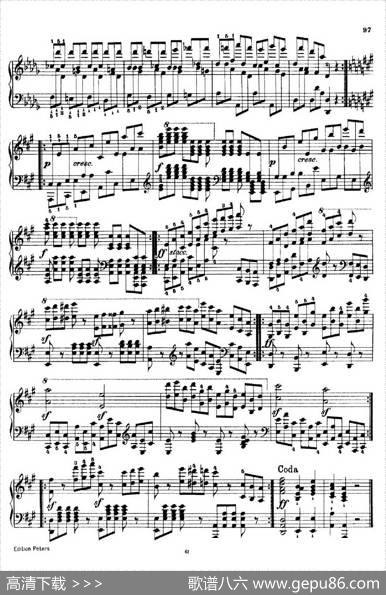 SchooloftheVirtuosoOp.365（60首钢琴高级练习曲·41）|卡尔·车尔尼