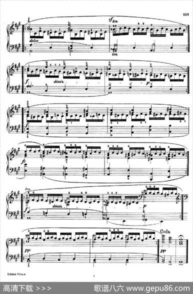 SchooloftheVirtuosoOp.365（60首钢琴高级练习曲·43）|卡尔·车尔尼