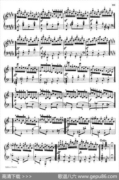 SchooloftheVirtuosoOp.365（60首钢琴高级练习曲·48）|卡尔·车尔尼