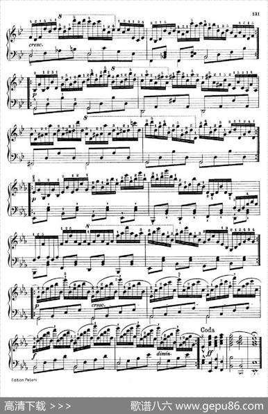 SchooloftheVirtuosoOp.365（60首钢琴高级练习曲·57）|卡尔·车尔尼